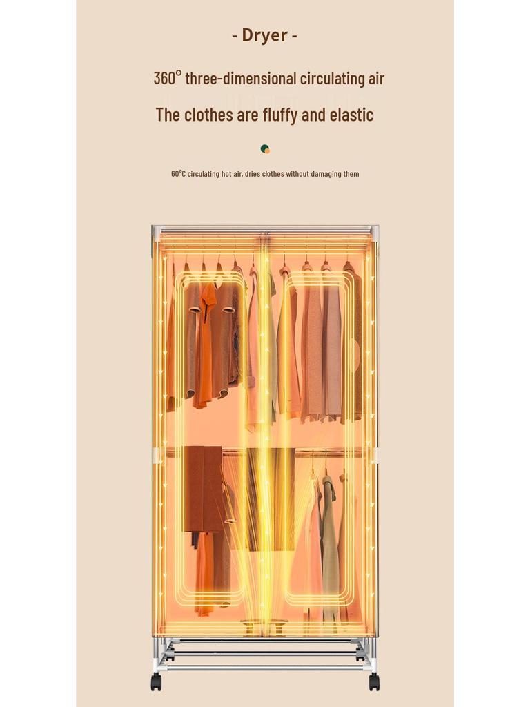 Compact Home Clothes Dryer for Efficient Drying