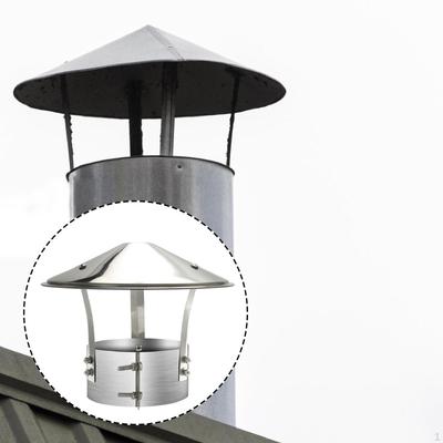 Chimney Cap Cover Vent Exhaust Roof Rain Guard for Home Outside