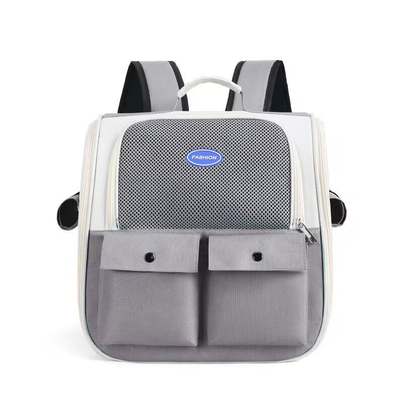 Adjustable Strap Pet Carrying Bag Foldable Cat Backpack for Outdoor Travel Ventilation Large Capacity Cat Carrier Backpack