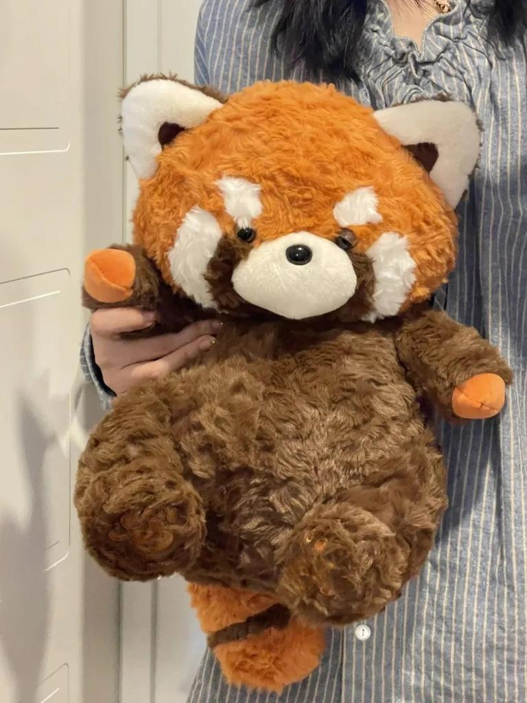 25/35cm Urocze Pluszowe Zabawki Szop Panda Urocza Miękka Wypchana Poduszka Symulacja Zwierząt Leśnych Pluszowe Zabawki dla Dzieci Prezent