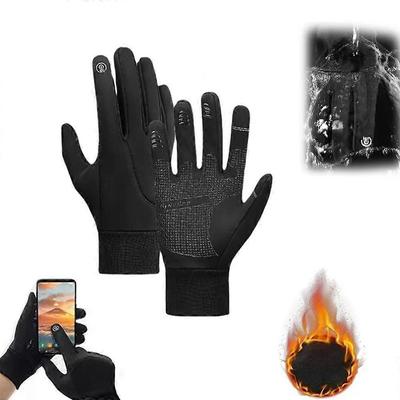 Winter Thermal Gloves Touch Screen Glove Water Resistant Windproof Warm for Driving Cycling Running