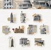 Retro Story Vintage Newspaper Sticker Pack - Exquisite DIY Journal Stickers