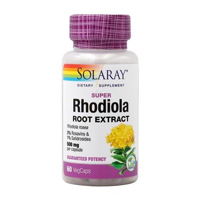 Super Rhodiola Root Extract 500 Mg, 60 VegCaps