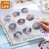 Italife Ita Bag Badge Card Sheet Pages Women Anime Backpack Badges Favorites Page For Keychains Pins ItaBag Accessories H328