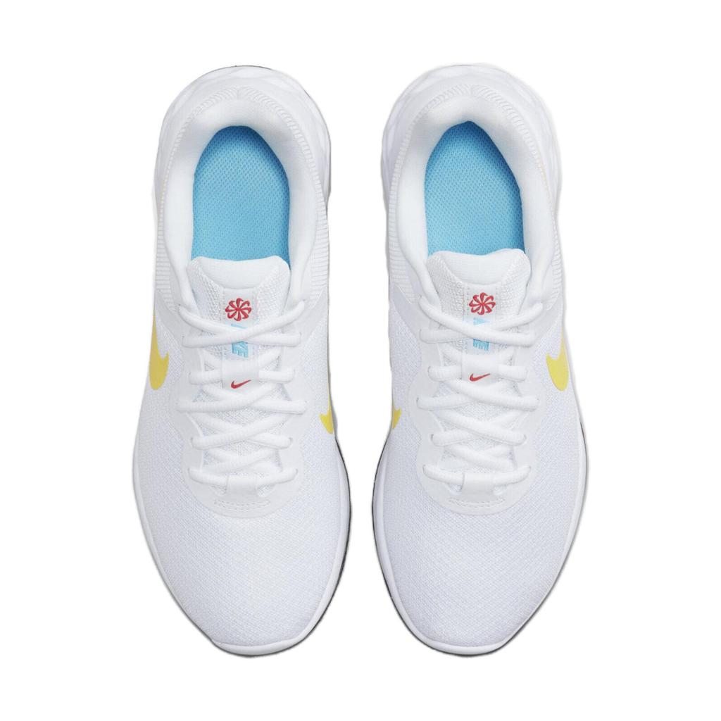 Nike Revolution 6 Next Nature 'Weiß Opti Gelb' Damen-Sneaker DC3729-105