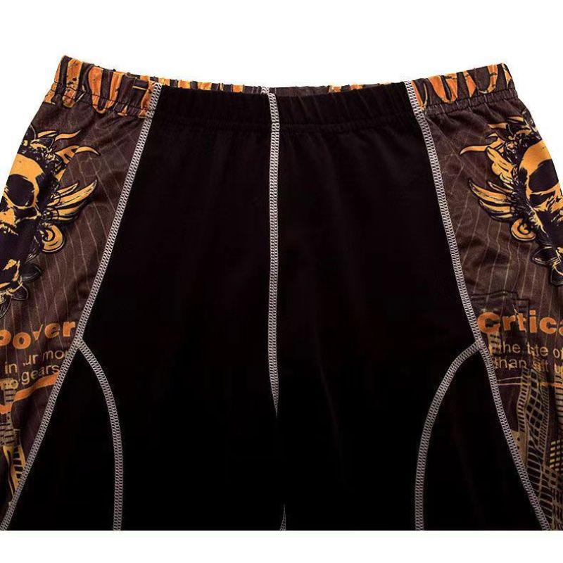 Men's Sports And Fitness Clothing Tight Pants Men's Long-sleeved High Elastic Training Clothes