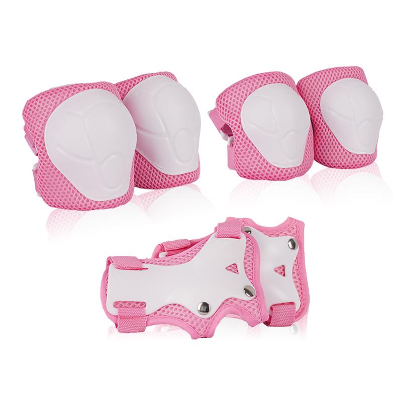 Children's Helmet Accessory Set: Magnetic Goggles, Taillight, Lightweight & Durable Six-Piece Anti-Collision Sports Gear