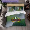 Rapid Wien FC Themed Bedding 3Pcs Duvet Cover Set Decorative Bed Linen For Teen Room Home Decoration