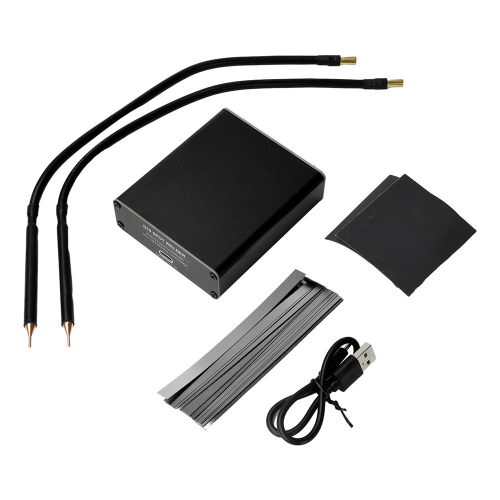 4500mAh Dual-Pulse Spot Welder DC 5V 2A 10 Gears Adjustable Portable Handheld Spot Welding Machine Repair Tool for 18650/21700