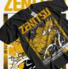 Zenitsu TShirt Demon Slayer Kimetsu No Yaiba Tshirt Nezuko Tanjiro Shirt Black