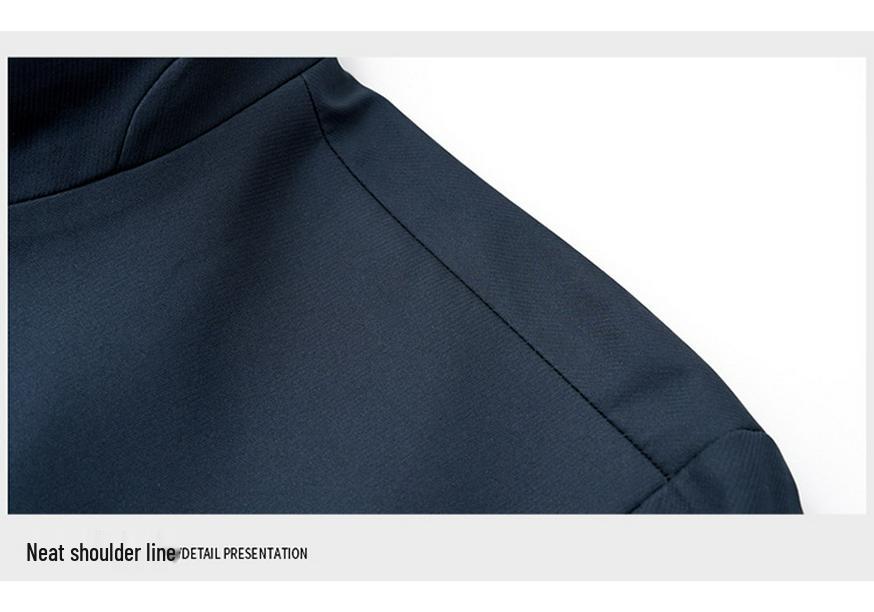 2026 Men's Stand Collar Business Jacket - High-End Spring & Autumn Outerwear, New Casual Style for Middle-Aged Men