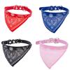 Verstellbares Süßes Bedrucktes Bandana Katzenhalsband Welpen Hund Katze Schal Halsband Verstellbares Dreieckiges Haustier Banadana Halsband für Kätzchen