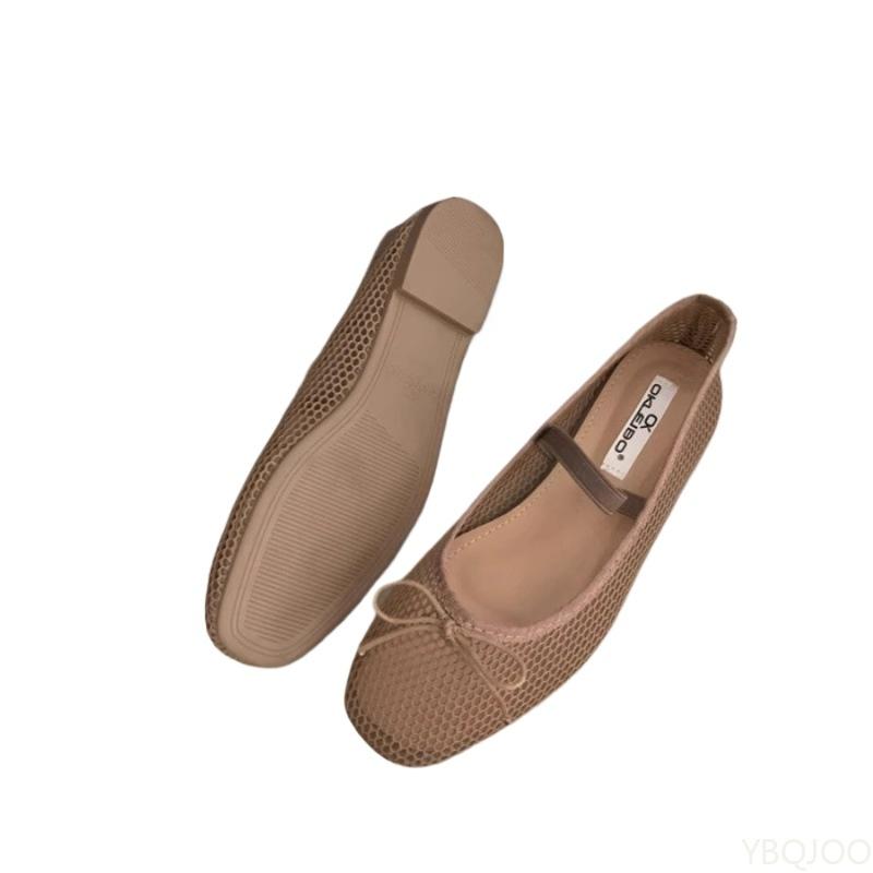 2026 New Fashionable versatile Women Flats Female Mesh Lightweight Breathable shoes minimalist Comfortable Shallow mouth Shoes