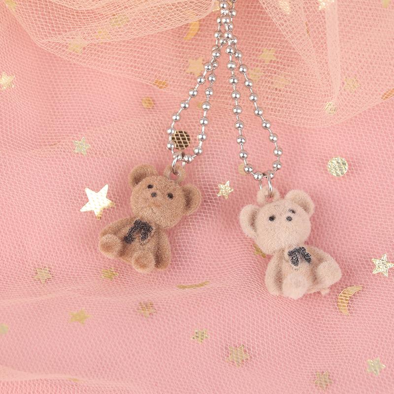 Buy Cute Plush Bear Pendant Necklace For Women Fashion Bear Long