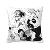 Ranma 12 Urusei Yatsura Square Pillowcase Pillow Cover Cushion Decor Comfort Throw Pillow for Home Car