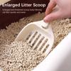 Cat Litter Scoop Shoveling Artifact Large Thickened Fine Hole Litter Scoop Pet Cat Poop Scooping Smooth Surface Easy Rinsing