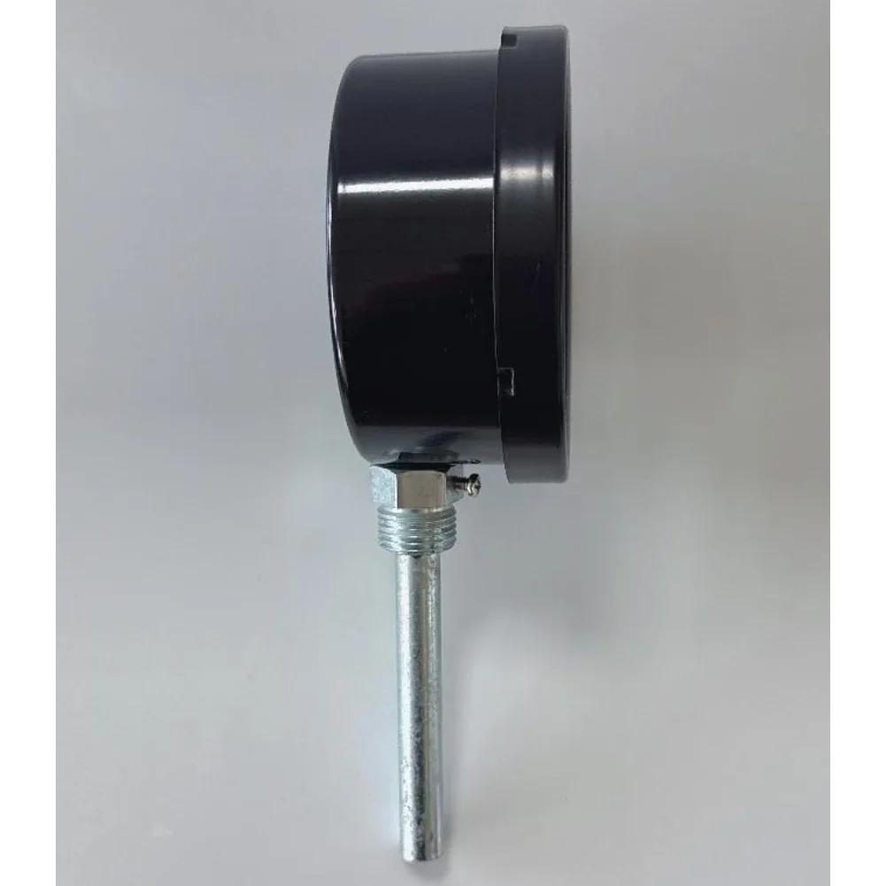 Hausheizung Bimetall-Thermometer Temperaturmesser Thermometerstab 9*100mm Hülse 12*110mm Edelstahlgehäuse