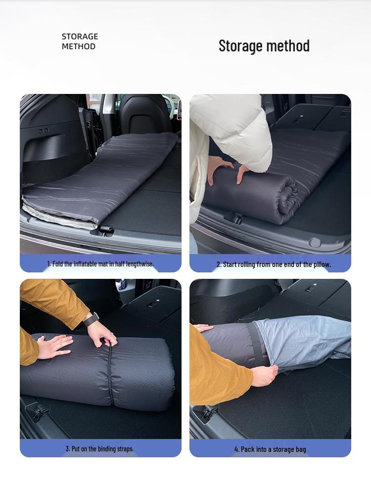 Xiaopeng G6/G9 Trunk Inflatable Mattress: Rear Seat Camping Bed