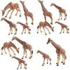 Simulated Giraffe Animal Models Desktop Ornaments For Educational Play And Collectors