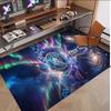 Personalized Crystal Velvet Carpet Manchester City Pattern Non Slip Floor Rug