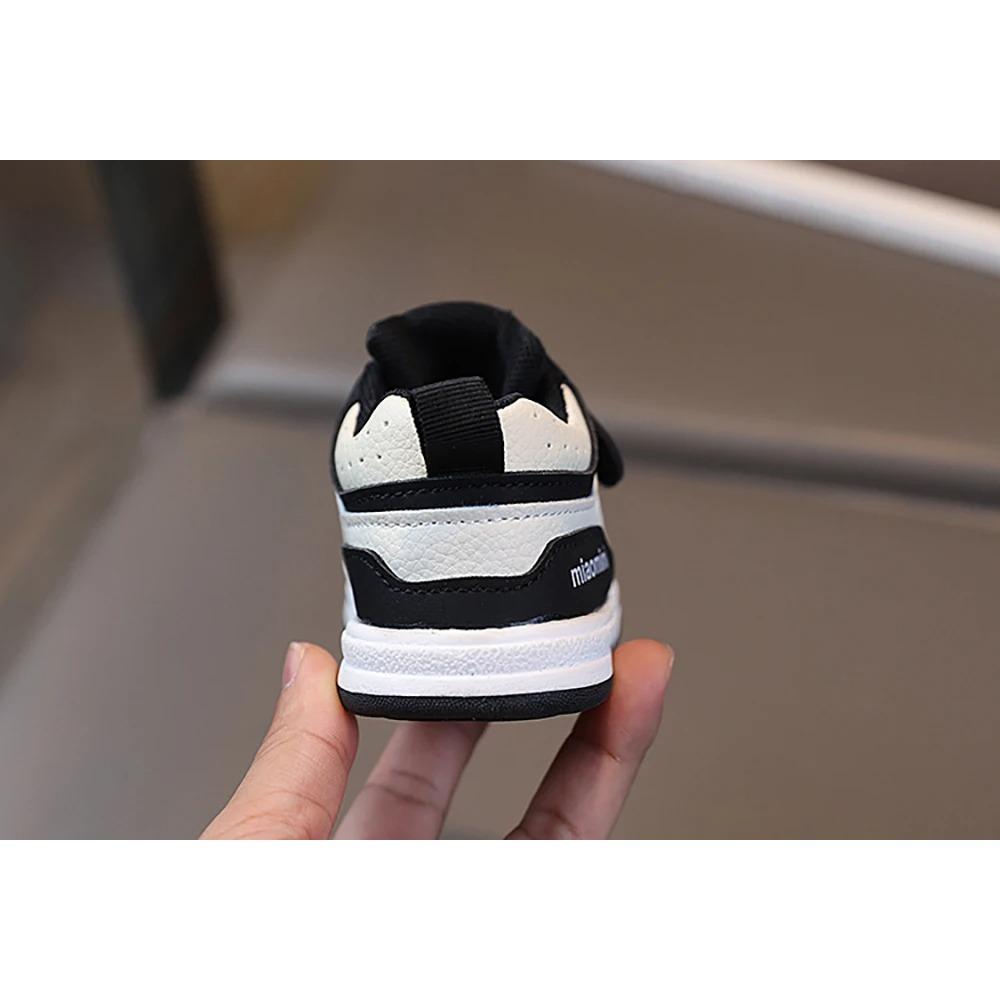 Scarpe Sportive in Ecopelle per Bambini Ergonomiche Sneakers da Bambino Suola Morbida Impermeabili Scarpe per Bambini Piccoli Sneakers da Bambina