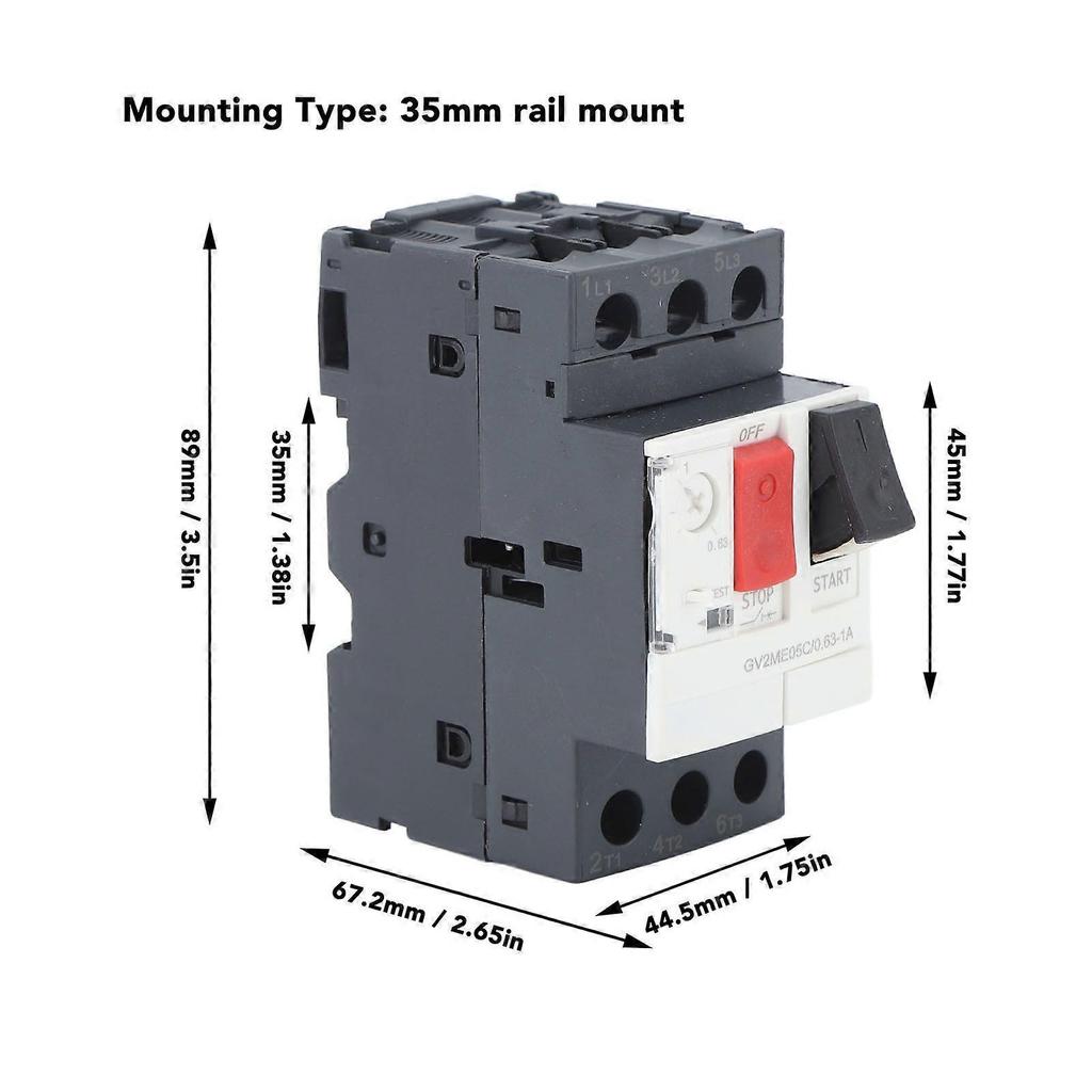 High quality  Motor circuit breaker motor starter protection switch AC690V manual motor st
