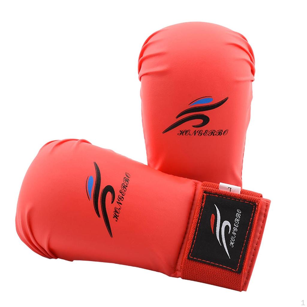 1 Pair Boxing Gloves Practice Training Karate Sparring Sanda Grappling