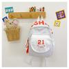 Sac d'école pour enfants Ins Sac à dos pour garçons et filles pour l'école primaire Sac à bandoulière pour la maternelle, la classe moyenne et la grande