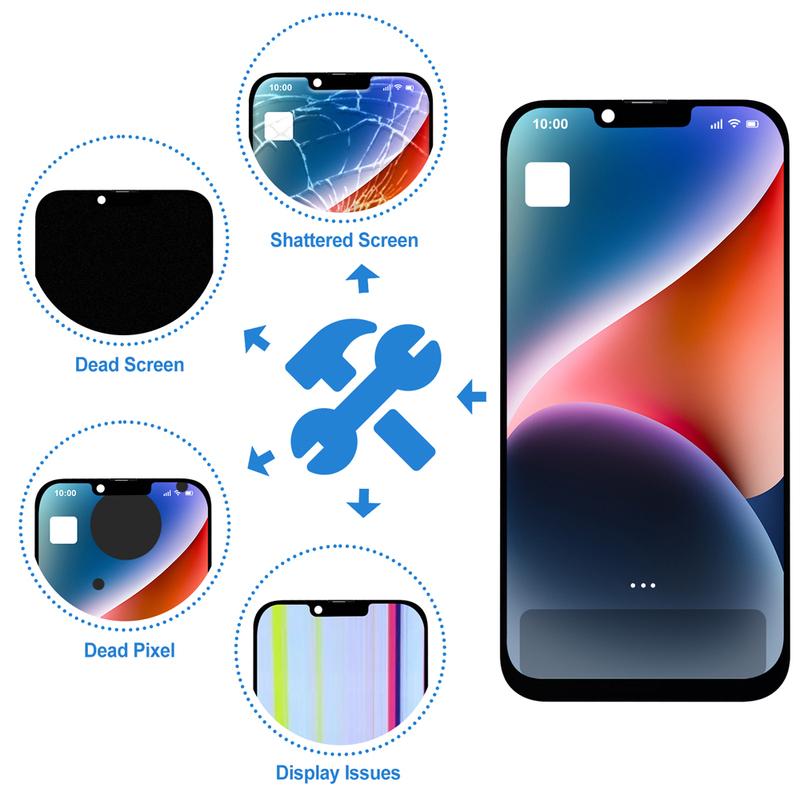 Display For iPhone 14 Plus LCD With 3D Touch Screen Digitizer Assembly Replacement Diaplay For A2886 A2632 A2885 A2896