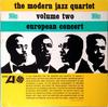 Disco de Vinil MODERN JAZZ QUARTET European Concert Vol. 2 P7523A ATLANTIC 1975 Japão Obi Jazz Usado