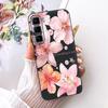 For Infinix Hot 50 Pro+ 50Pro 4G Cute Flower Butterfly Cat Case For Infinix Hot50 Pro Plus 4G Black Silicone Soft Phone Cases