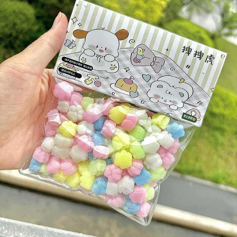 30Pcs Girl Kids Birthday Gift Healing Kawaii Macron Mini Cat'S Claw Snapper Pinch Squeeze Toy Cute Room Decoration Pendant