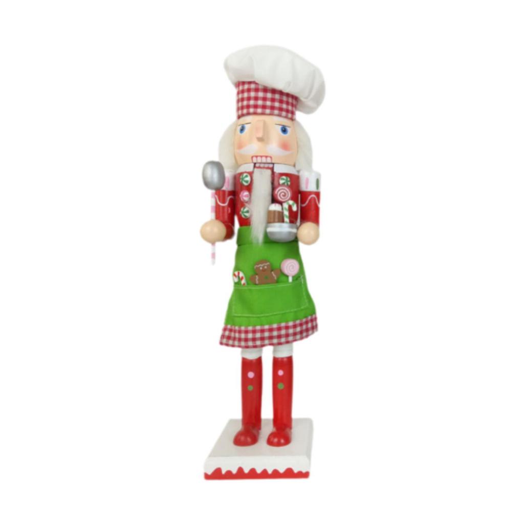 Wooden Nutcracker Ornament Christmas Decor Decorative Remembrance Gift Desktop