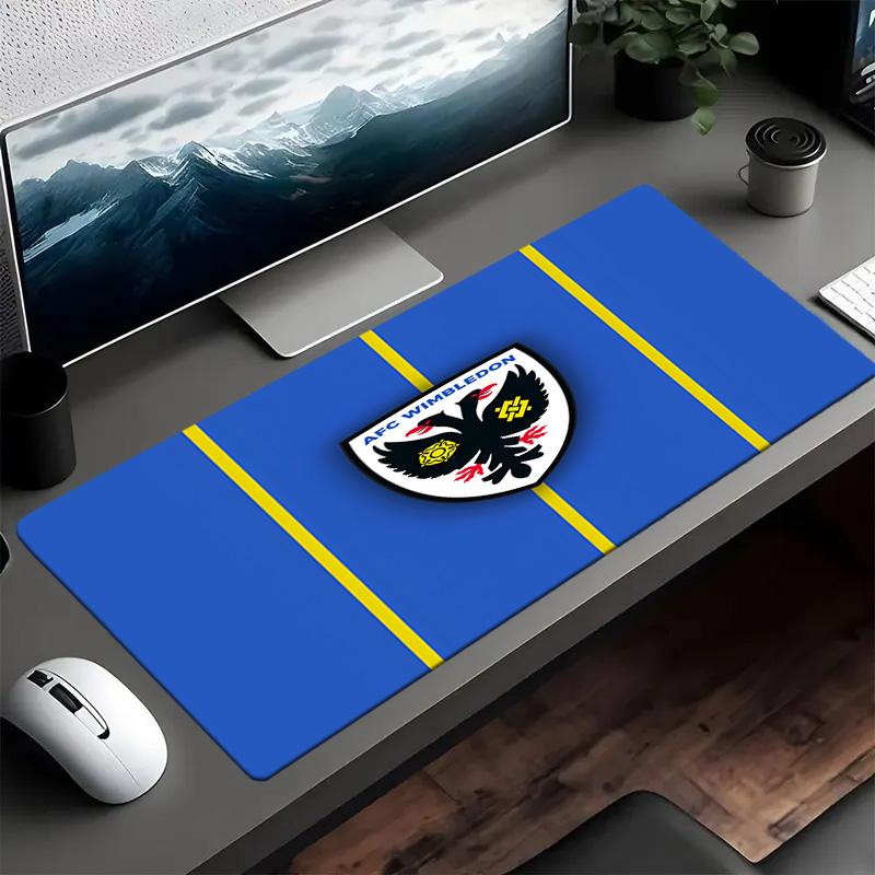 Afc Wimbledon Crest Mouse pad Mouse pad, Gaming Mouse Pad, keyboard pad, Desk Decor for computer notebook Fan Gift Birthday Gift
