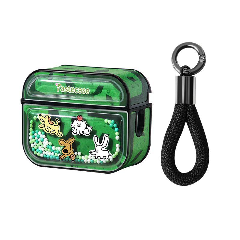 

Tastecase Green Apple Magnetic Earphone Sleeves Apple Airpods Pro Green puppy