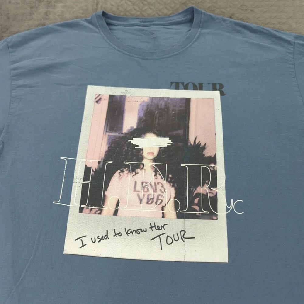 Vtg HER Tour I Used to Know Her 2018 Blue Colour S to 5XL Shirt SN468 Unisex T-Shirt XXXL