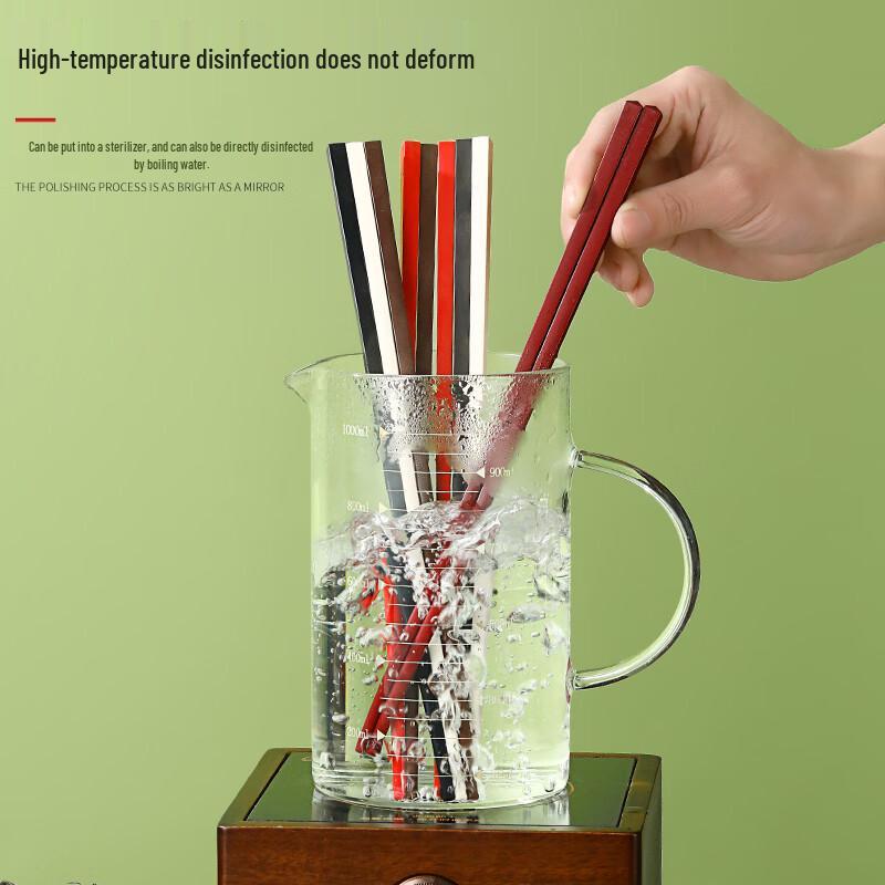 Guroo 27cm Reusable Alloy Chopsticks