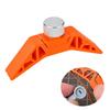 Handheld Curved Surface Polishing Tool Portable Manual Polisher For Ceramic Wooden Crafts With Ergonomic PP Handle