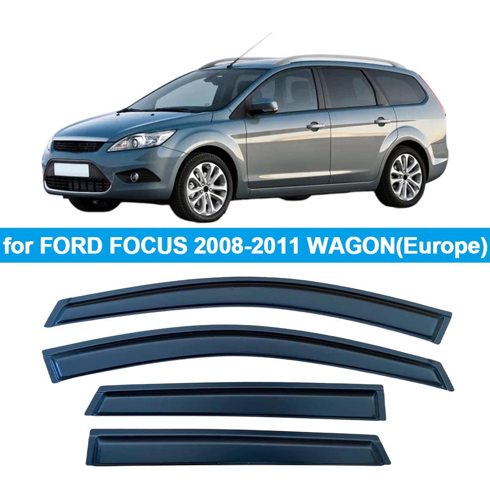 Ford Focus 2008-2011 Wagon (Europe) Rain & Sun Side Window Visors