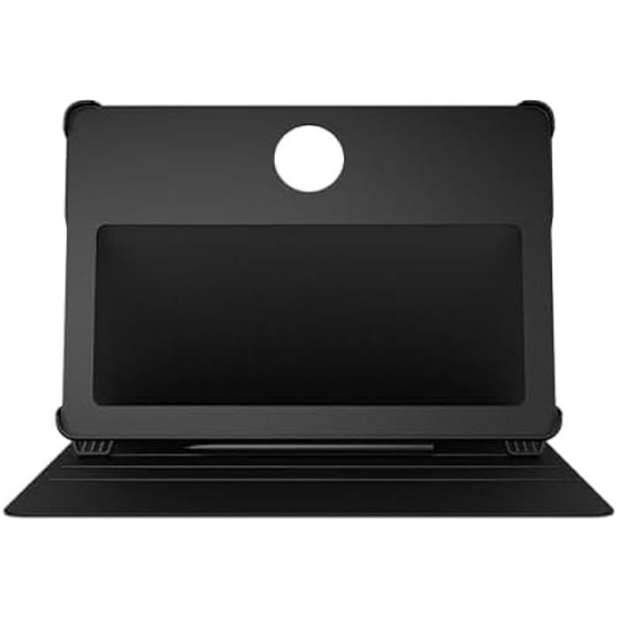 Coque pour tablette - TCL - NXTPAPER 14 - Simili cuir - Noir - Support réglable