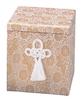 Wide Gold Ash Box (Gold) [For 3-inch Urns]  Buddhist Altar Supplies, Home Memorials, Urns