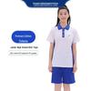 Shudi Shenzhen Middle School Girls' Summer Uniform T-shirt (Premium Edition)