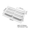 1 Pc French Dessert Mold 6 Sausage Oval Mousse Sandwich Mold DIY Baking Mold Silicone Fondant Cake Mold