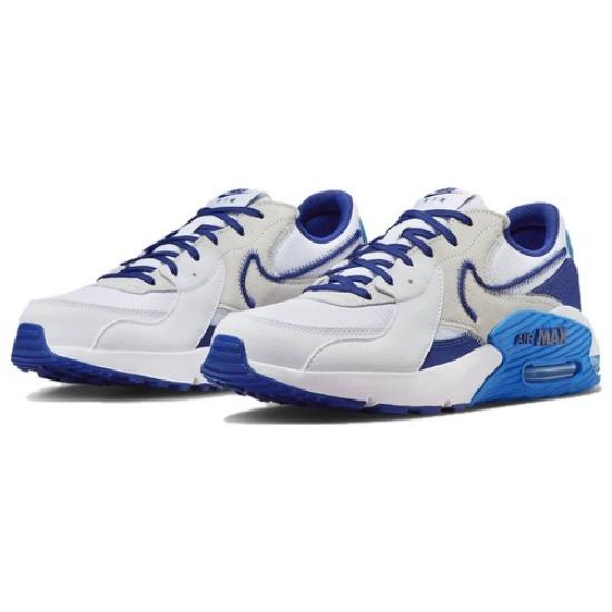 

Nike Air Max Excee Low White Deep Royal Blue - DZ0795-100 EU 42 белый