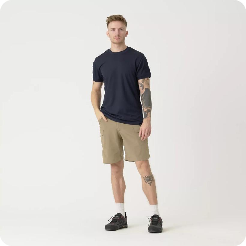 Helikon-Tex Ots 8.5-Inch [Light] Outdoor Tactical Shorts Khaki (Beige)