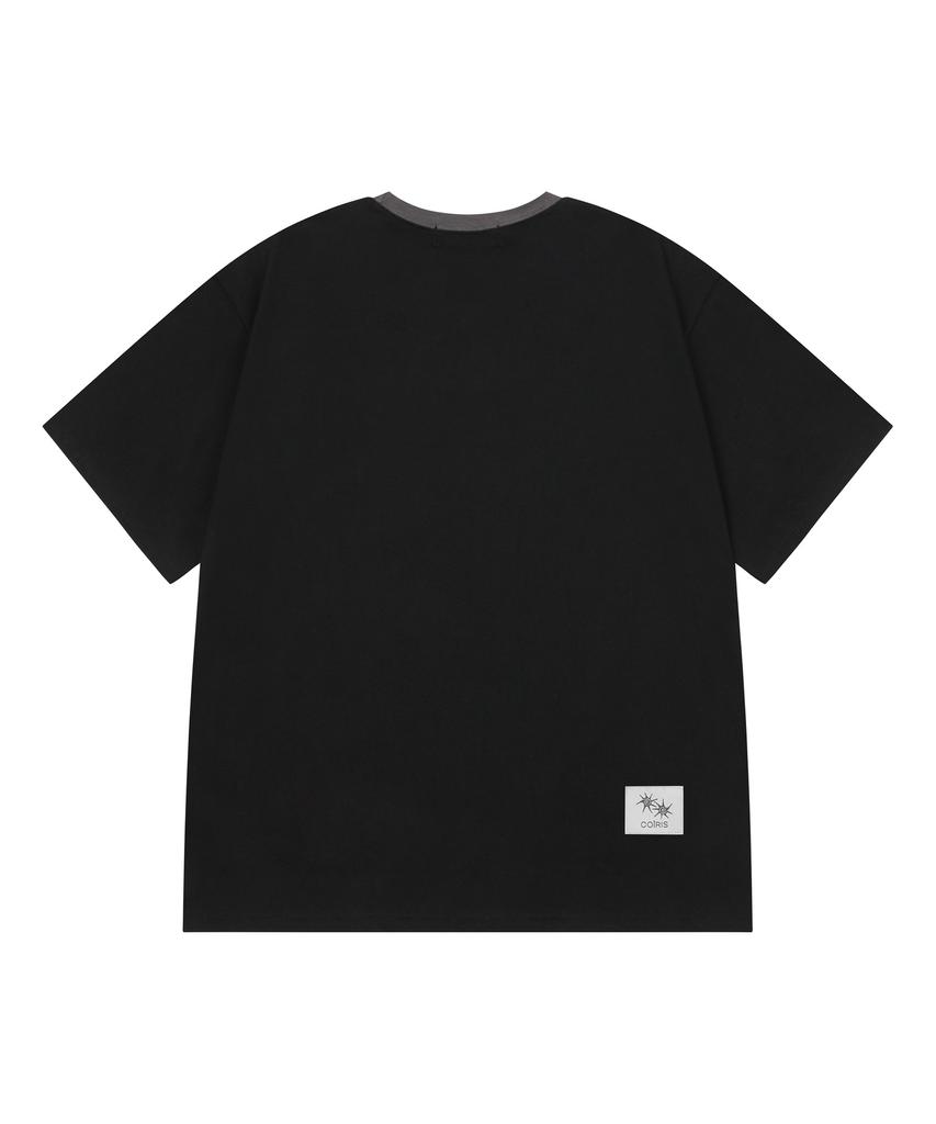Koiliseu Soluna Color Block Short Sleeve T-Shirt Unisex (13 Colors)