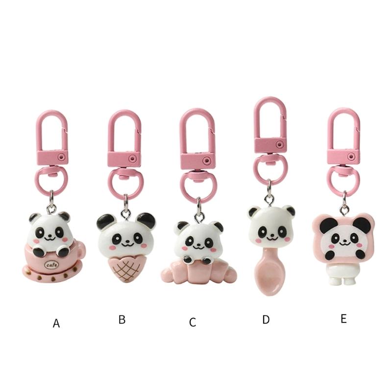 Lovely Animal Keychain Backpack Handbag Pendant Cartoon Animal Keyring Car Keychain Bag Charm Decorations