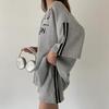 Summer Short Sleeve and Shorts Loose Plus Korean Summer Outfit [mxcgzl] Women's T-Shirt Set, Sweatshirt/Jersey, Fit, Sizes, Casual, Style, Stylish,