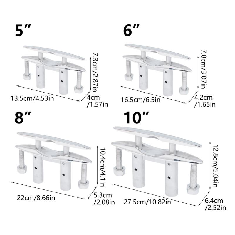 316 Stainless Steel Expandable Boat Cleat Small And Corrosion Resistant For Marine Applications