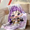 Soft Kpop Demon Hunters Blanket Perfect for Snuggling Up On the Sofa, Ideal for Cozying Up In the Bedroom
